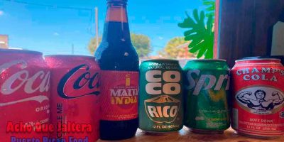 Sabores de bebidas refrescantes de Acho que Jaltera Puerto Rican Food en Tampa Florida.